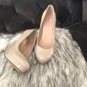 Guess platform heels